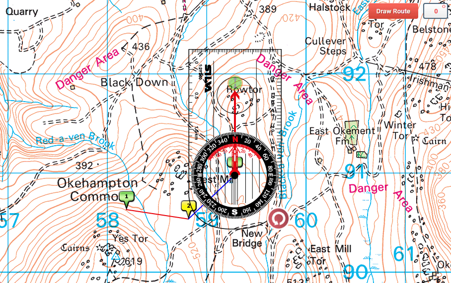 Importing the route returns the compass to its last position Importing the route returns the compass to its last position